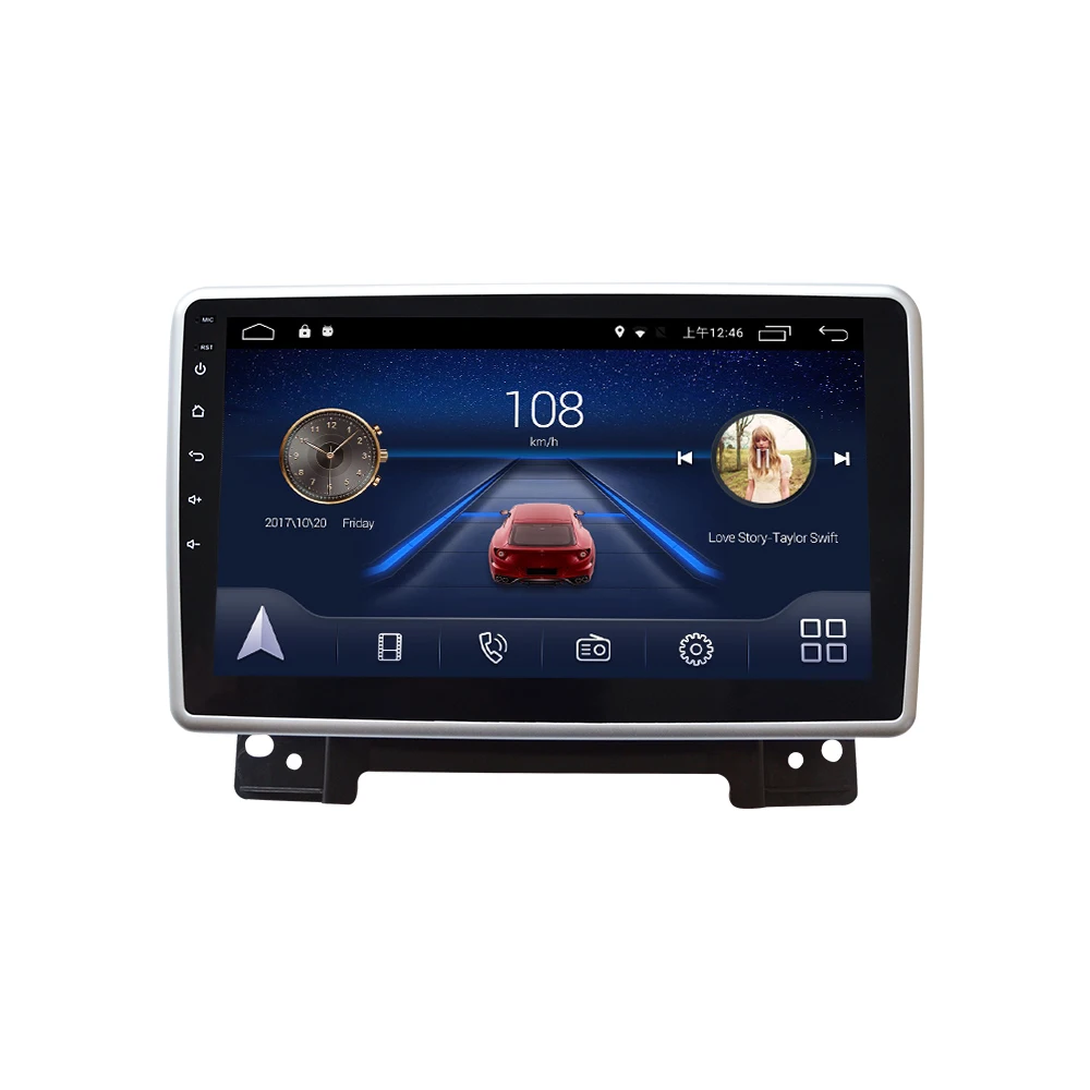 Best 4G Lte Android 9.0 Car multimedia navigation system  GPS DVD player For BUICK OPEL GL6  2017 2018 years IPS screen Radio stereo 1