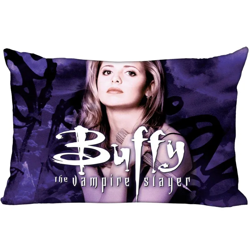 

Custom Buffy 35X45cm Pillow Cover Cheap For Rest One Side Printed Funny Vintage Style rectangular Pillowcase