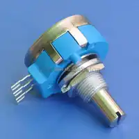 RVQ24YN03 20S B502 Rotary Potentiometer, 5K OHM Long Life Panel Pot, COSMOS/TOCOS.