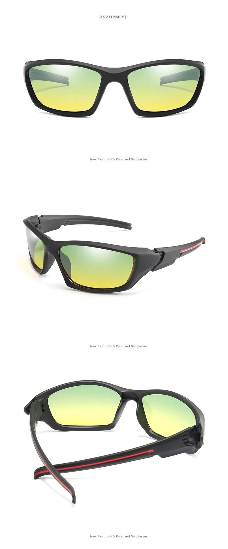 AIELBRO, день, ночное видение, солнцезащитные очки, мужские, поляризационные, для вождения, для женщин, UV400, очки, gafas de sol