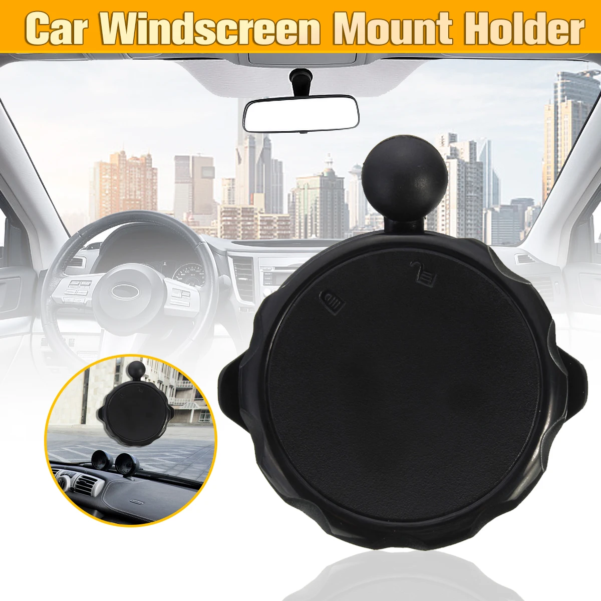 

Car Windscreen Suction Cup Mount GPS Holder For TomTom Go Live 800 Start 20 25