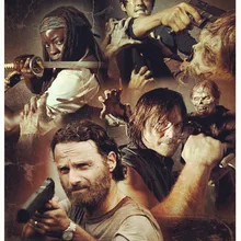 5d eigen foto Заказная алмазная живопись фильмы Ходячие мертвецы Рождественская вышивка diy крестиком Рождественский Декор Горячая 925 светящаяся Роза