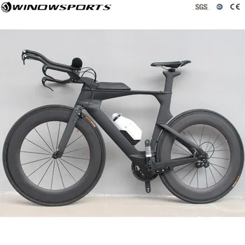 

Chinese complete carbon time trial bicycle full triathlon TT bike 22 speed Aero carbon tt bicycle bike frame 48/51/54cm