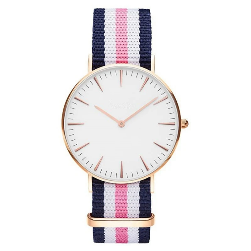 

Luxury Brand Ultrathin Women Watches Ladies Canvas Strap Quartz Watch Montre Femme Relojes Mujer Zegarek Damski Horloges Dames