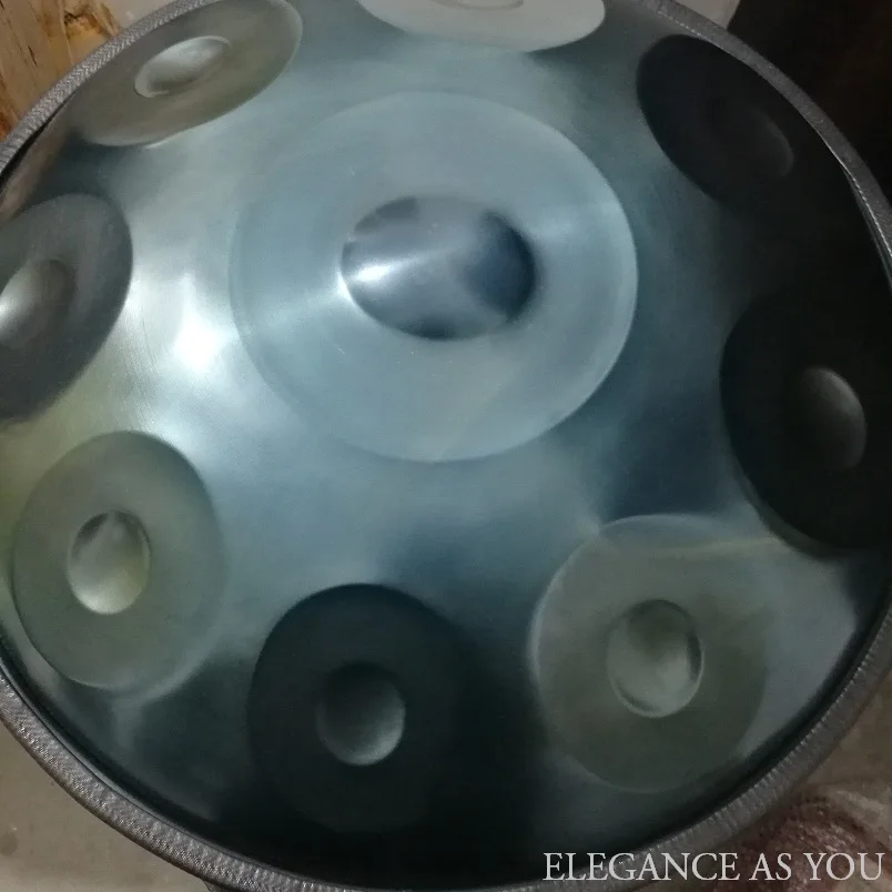 Рекомендуется для начинающих 9 тонов Handpan Drum D minor alloy handwork HandPan ручная работа образец барабана HandPan Сумка подставка для барабана