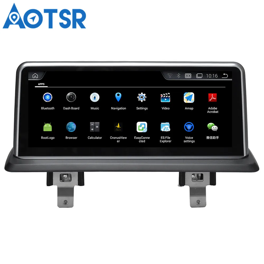 Discount Aotsr Android 4.4 Car GPS Navigation NO DVD Player Headunit For BMW E87 (2006-2012) With Idrive 1 Din Radio Multimedia Stereo 0