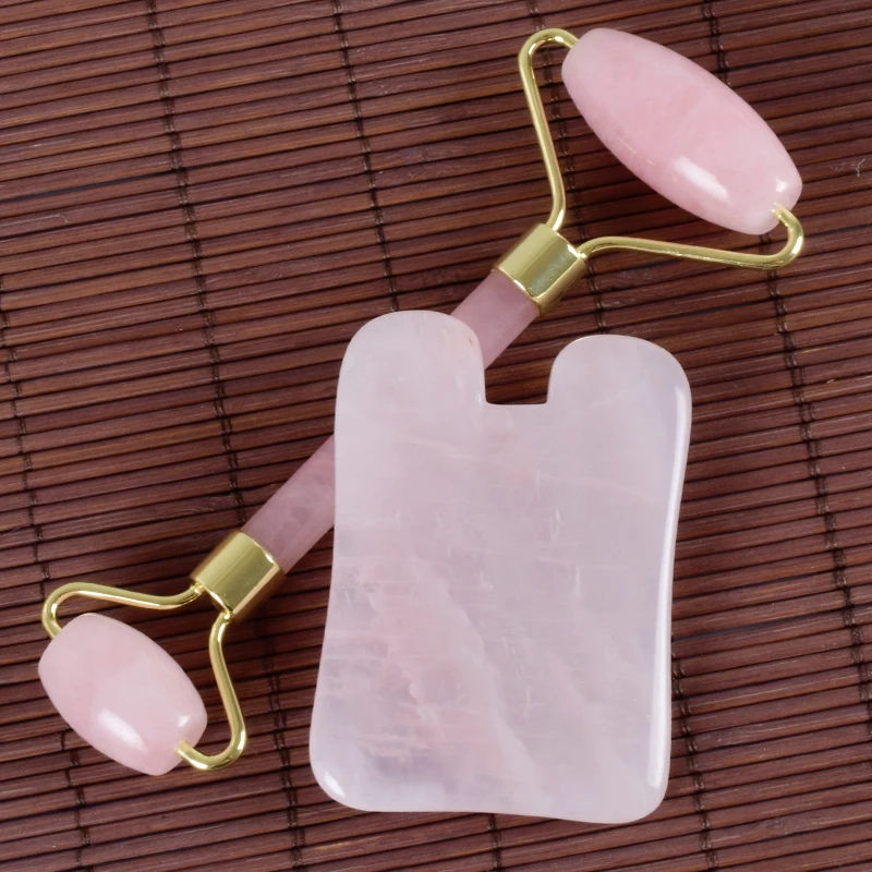 Ролик для лица Gua Sha набор инструментов массажа Китайская традиционная