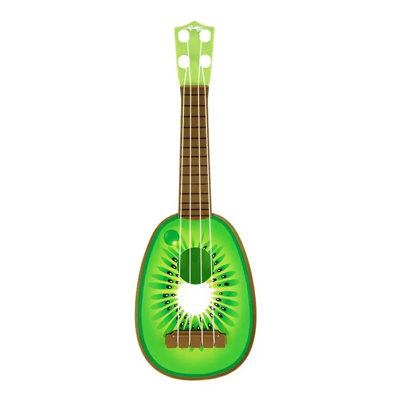 Детские Мини-гитары-фрукты, игрушки для детей, развивающий музыкальный инструмент, укулеле, игрушечные гитары, подарки для детей - Цвет: Kiwifruit