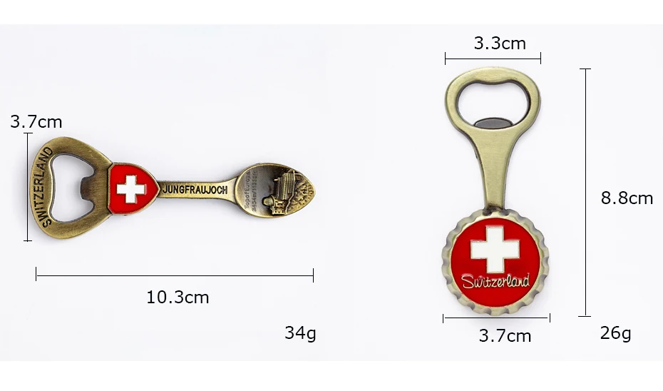 3D Bottle Opener Fridge Magnets 05