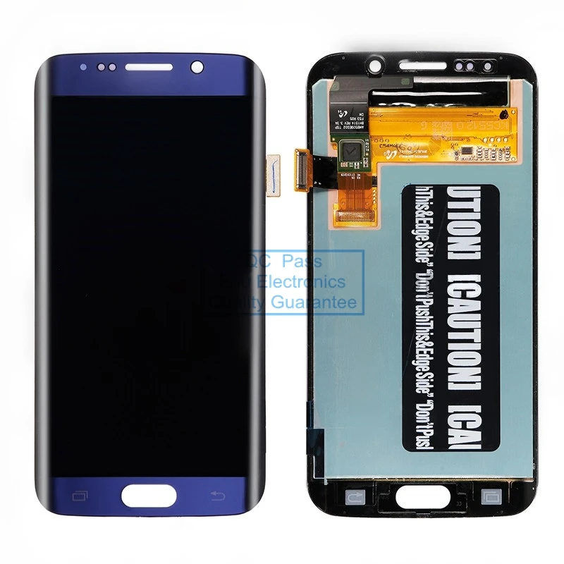 New LCD display touch screen Assembly  for Samsung Galaxy S6 Edge G925V G925P G925R4 G925T G925W8 G925I G925F G925A Blue