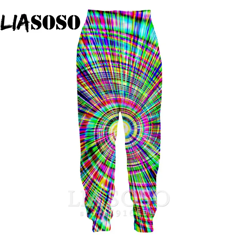13 3d принт для мужчин и женщин мода полная длина jogger дети Sweatpant зимние повседневные штаны Аниме Psychedelic гипнотз спортивные брюки A64 - Цвет: 13
