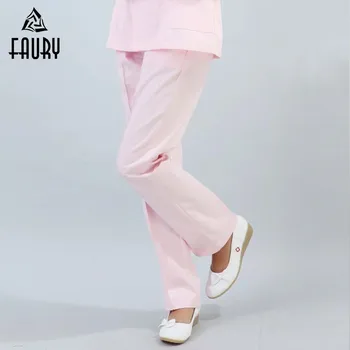 

2018 High Quality Medical Uniforms Hospital Nurse Pants Medical Pants Hospital Dentis Beauty Salon Clinic Women Female Pants