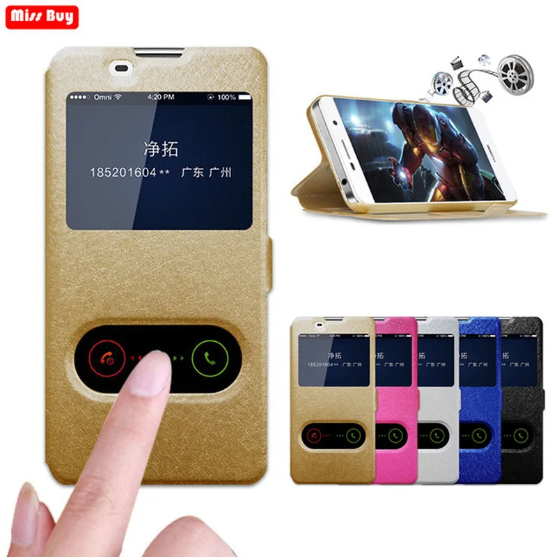 

Luxury Window View Leather Flip Case For LG K11 G7 G6 G5 G4 G3 K3 2017 K8 K10 2018 V30 Q6 Q8 XPOWER Coque Wallet Stand Cover