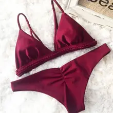 Новинка, сексуальный женский комплект бикини, пуш-ап, Мягкий купальник, купальный костюм, пляжная одежда, купальный комплект бикини, купальный костюм