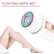 Waterproof Electric Lady Women Shaver Mini Female Epilator Hair Removal Razor Trimmer Facial Depilation Machine Armpits 10 pcs kemei electric lady shaver female body hair removal razor trimmer women facial epilator painless female shaving machine