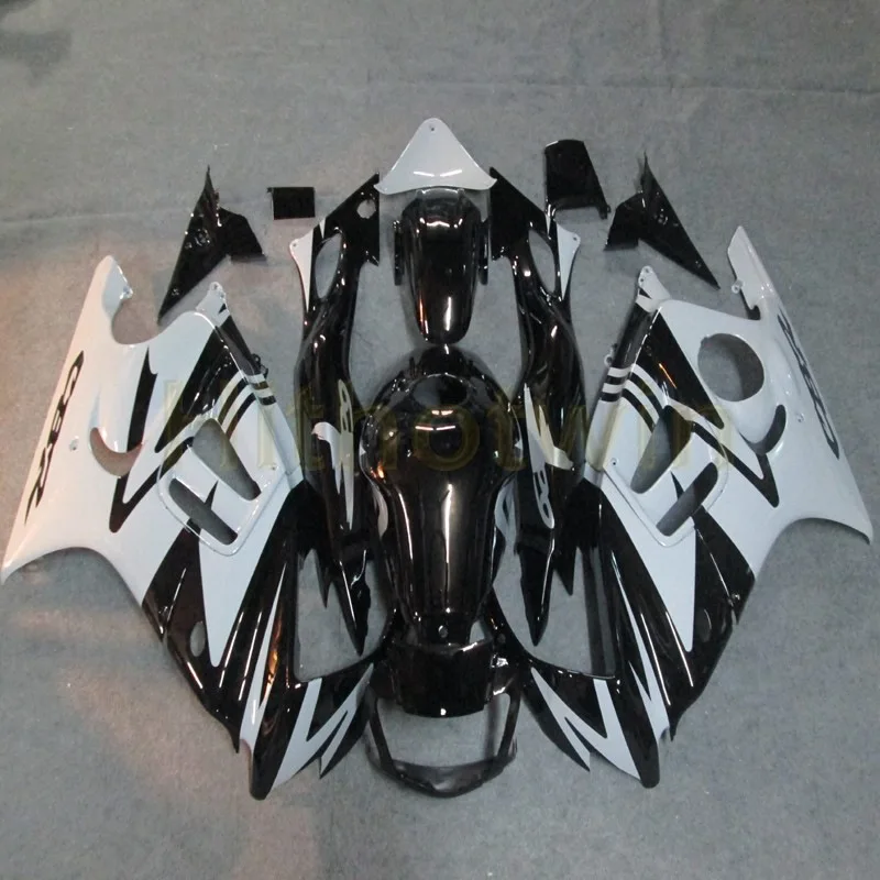 Комплект кузова мотоцикла для HONDA CBR600F3 1997-1998 F3 97 98 ABS Пластиковый обтекатель+ винты+ черный белый