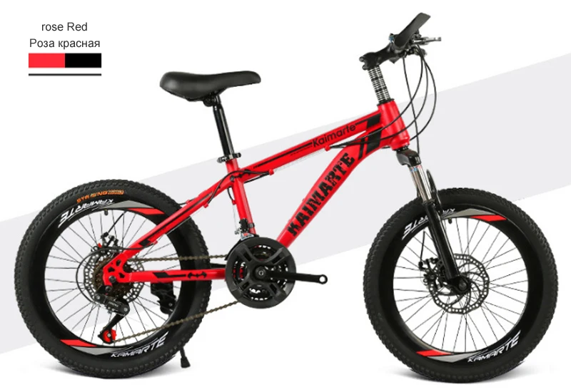 Discount 20 inch mountain bike 21 speed bicycle front and rear disc brakes bicycle straight beam riding mountain bike 11