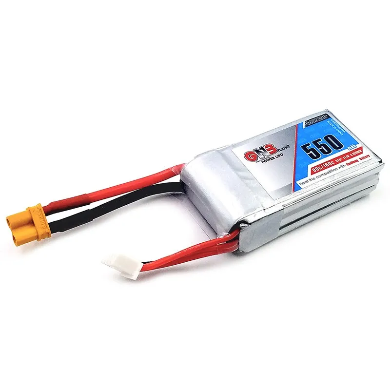 Gaoneng GNB 11,1 V 550mAh 80/160C 3S Lipo аккумулятор Перезаряжаемый XT30 разъем для lizzard95 FPV Racer Quadcopter