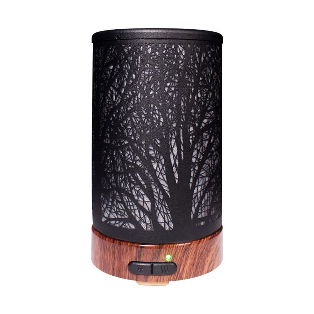 Murah Logam Diffuser Minyak Esensial 100 Ml Aroma Diffuser Ultrasonik Aromaterapi Humidifier Kabut Dingin Pembuat untuk Rumah Kantor Escritori