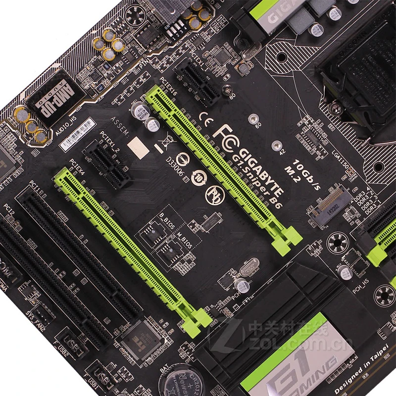 Материнская плата Gigabyte материнская для Intel B85 DDR3 32 Гб G1 Sniper B6 настольная системная