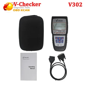 

New V-CHECKER V302 VAG Professional CANBUS Code Reader V302 VCHECKER code reader free shipping