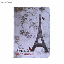 Новое поступление чехол для паспорта Эйфелева башня в Париж Путешествия Франция Обложка держатель для паспорта и карточек ПВХ материал 14*9,6 см 1 шт
