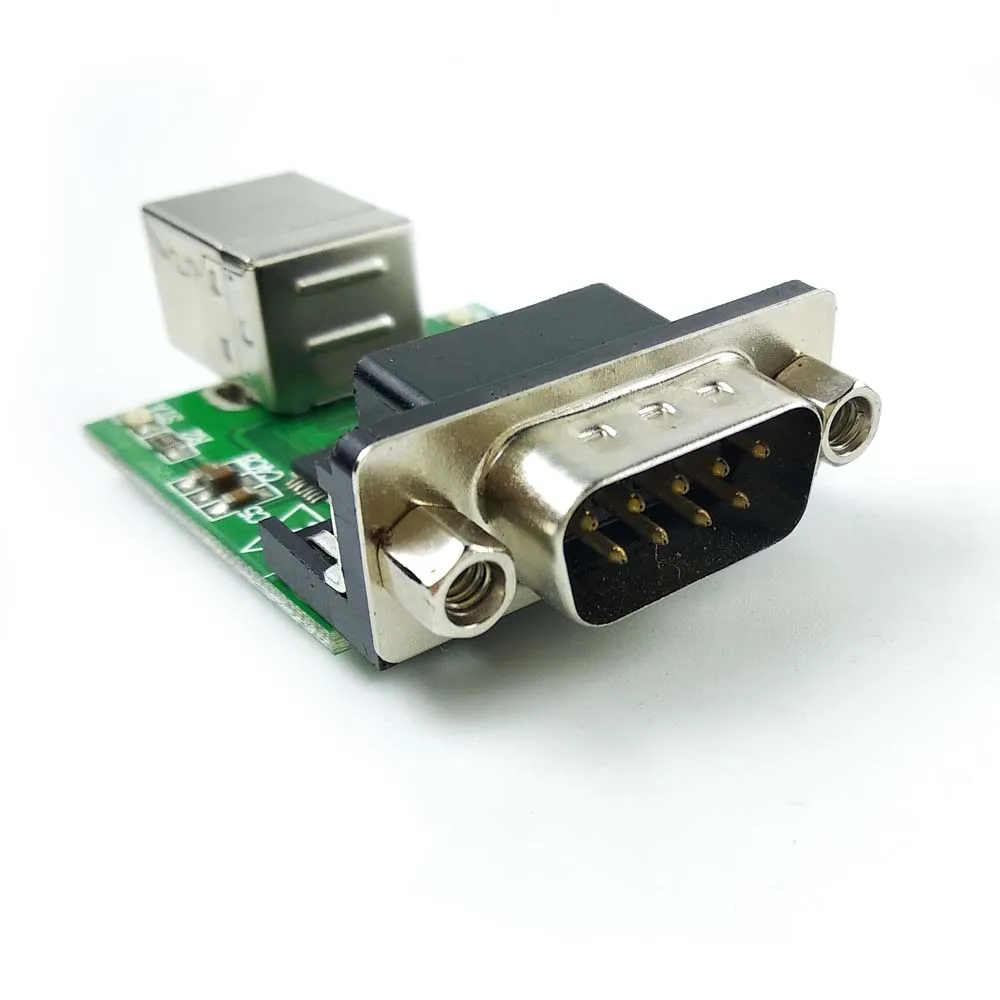 

usb type b to rs232 db9 to BF adapter board cable cp2102 silabs pcba