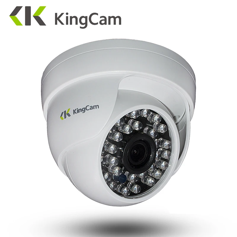 KingCam 2 8mm Lens Dome IP Camera 1080P 960P 720P Security Indoor Ipcam Day Night View