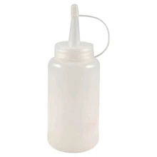 IMC Горячая белая пластиковая бутылка для сжимания масла Диспенсер для соусов крышка сопла