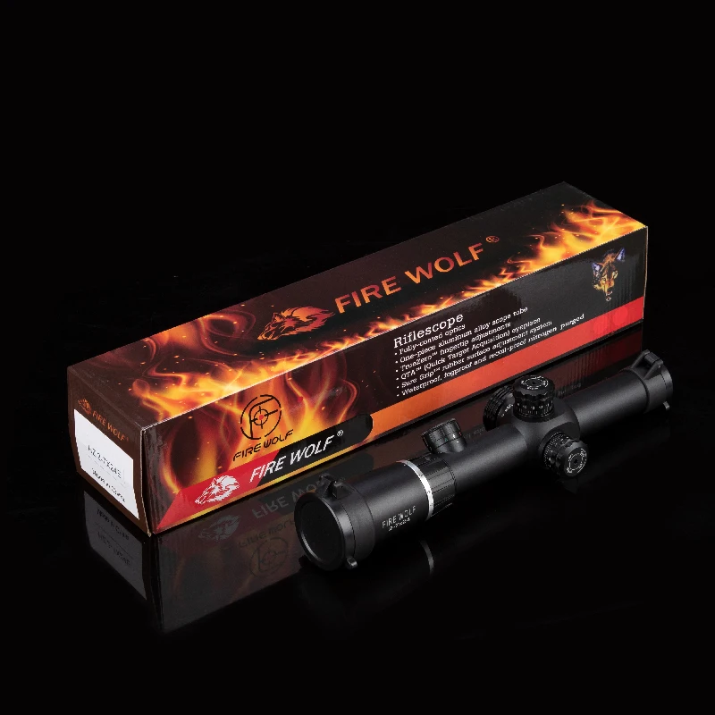 2 7X24 новые Riflescopes прицел охотничья Область ж/крепления Бесплатная