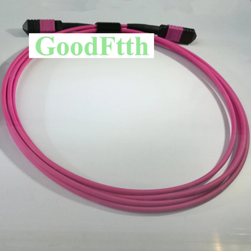 

Fiber Patch Cord Jumper Cable MPO-MPO Multimode OM4 24-Core GoodFtth 1-15m