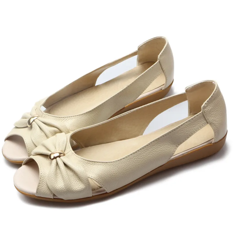 AARDIMI-Big-Size-Genuine-Leather-Sandals-Women-Flats-Solid-Casual-Women-Shoes-Flats-Summer-Sandals-Women (2)