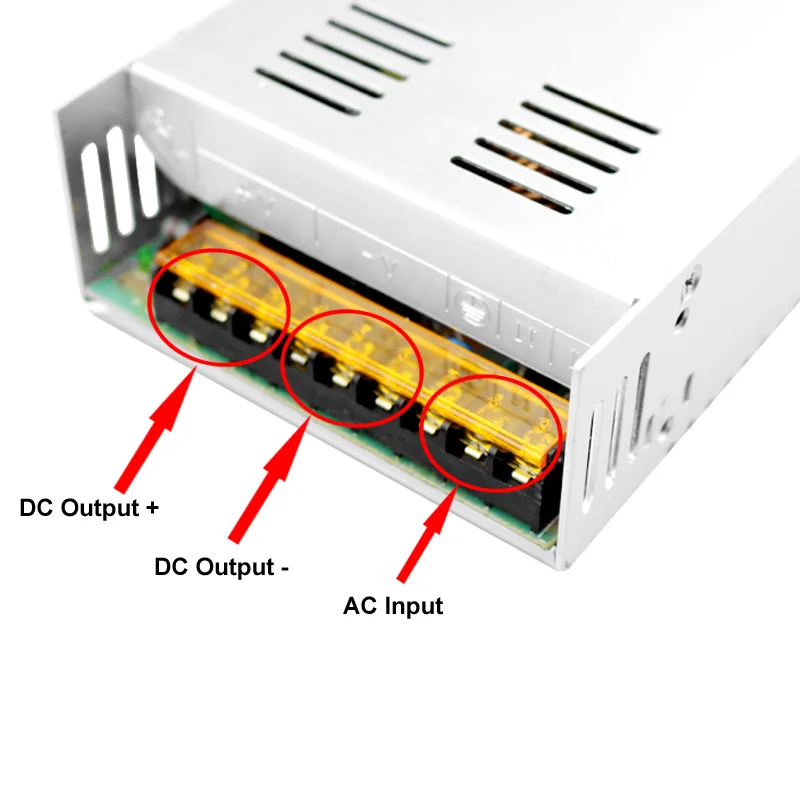 Переключение Питание 12v 40a 500w Led Питание, работающего на постоянном токе 12 в источник Питание 12v Smps Ac 220 В до 12 В Fonte-де-alimentacao