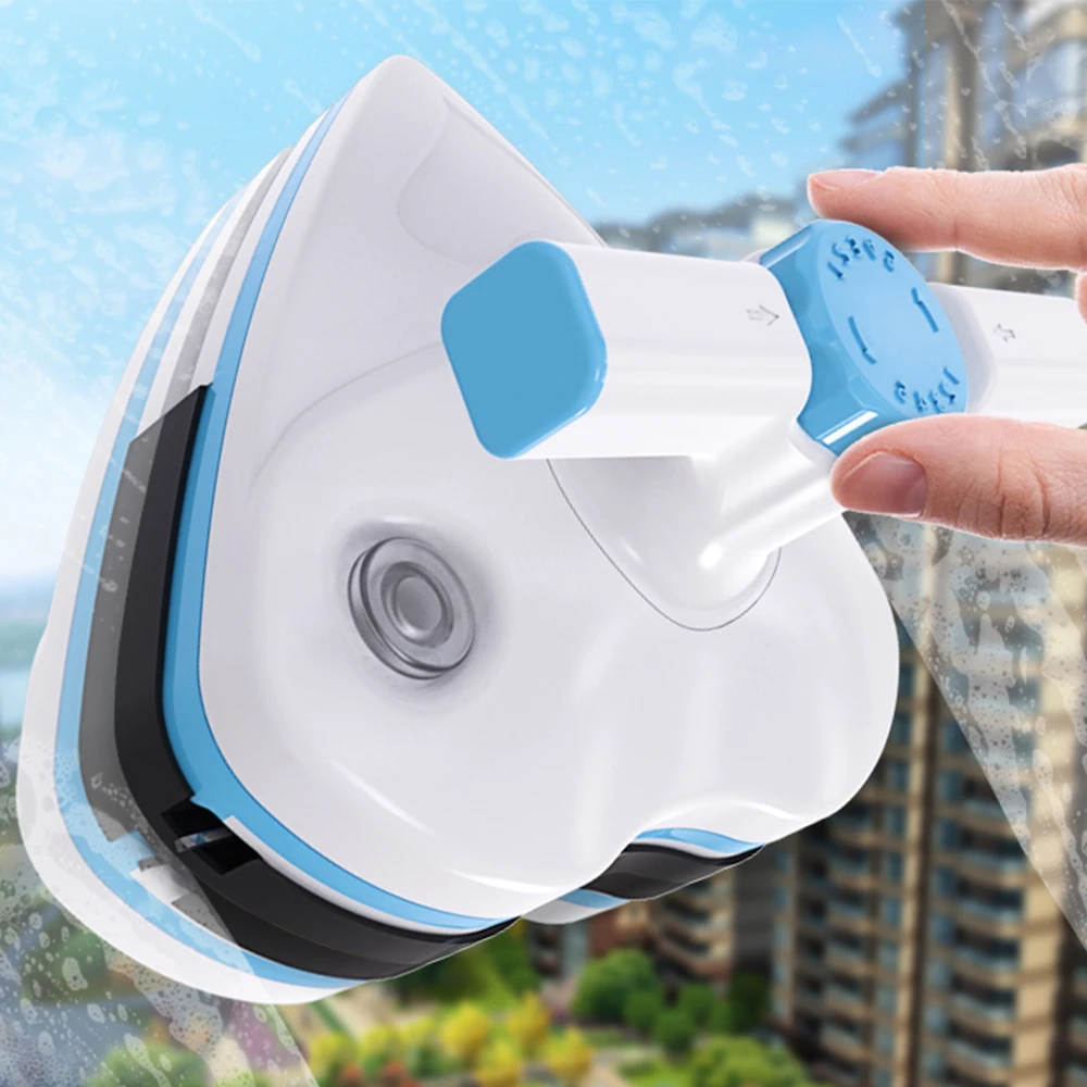 

Home Window Glass Cleaner Wiper Double Side Magnetic Surface Brushes Cleaning Tools Window Glass Cleaning Brush Wiper 3 Types