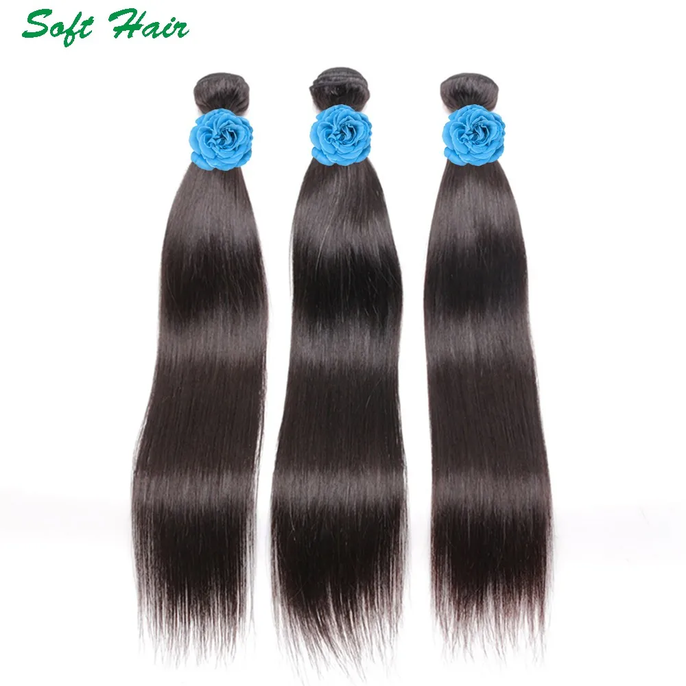 European Straight Virgin Human Hair weave  (2)