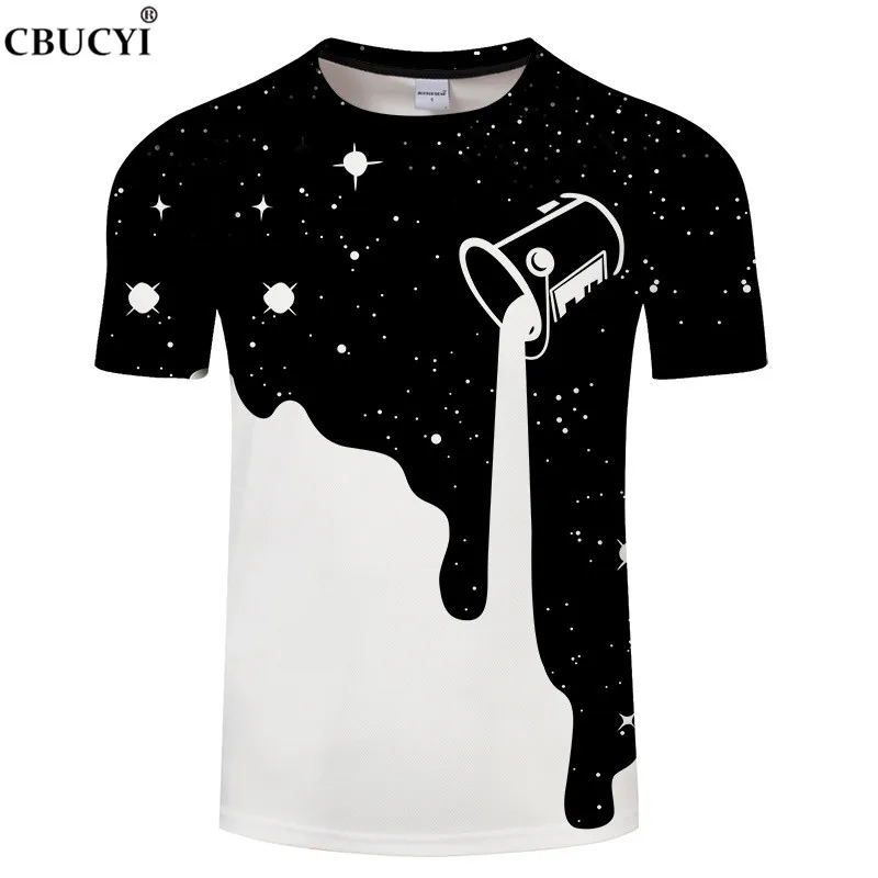 Black and White 3D T shirt Men Women tshirts Funny Tee Summer T-shirt Anime Tops Short Sleeve Camiseta Hot DropShipCBUCYI Black and White 3D T shirt Men Women tshirts Funny Tee Summer T-shirt Anime Tops Short Sleeve Camiseta Hot DropShipCBUCYI