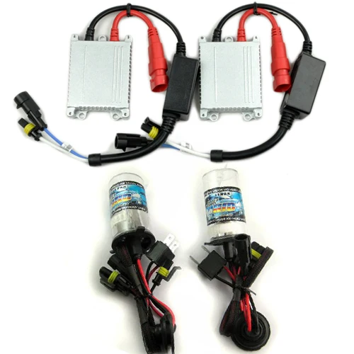 

55W HID Xenon Kit Silver Slim Ballast Conversion Bulbs H4 4300K Headlight New [CPA200]