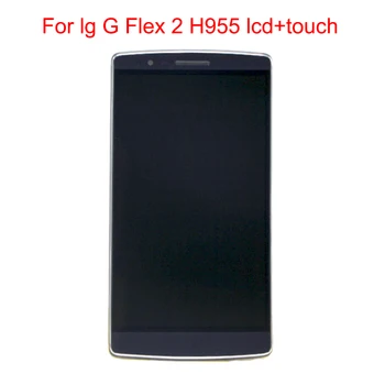 

JPFix LCD For LG G Flex2 H950 H955 US995 LS996 Touch Display Screen Replacement Assembly With frame Curved OLED