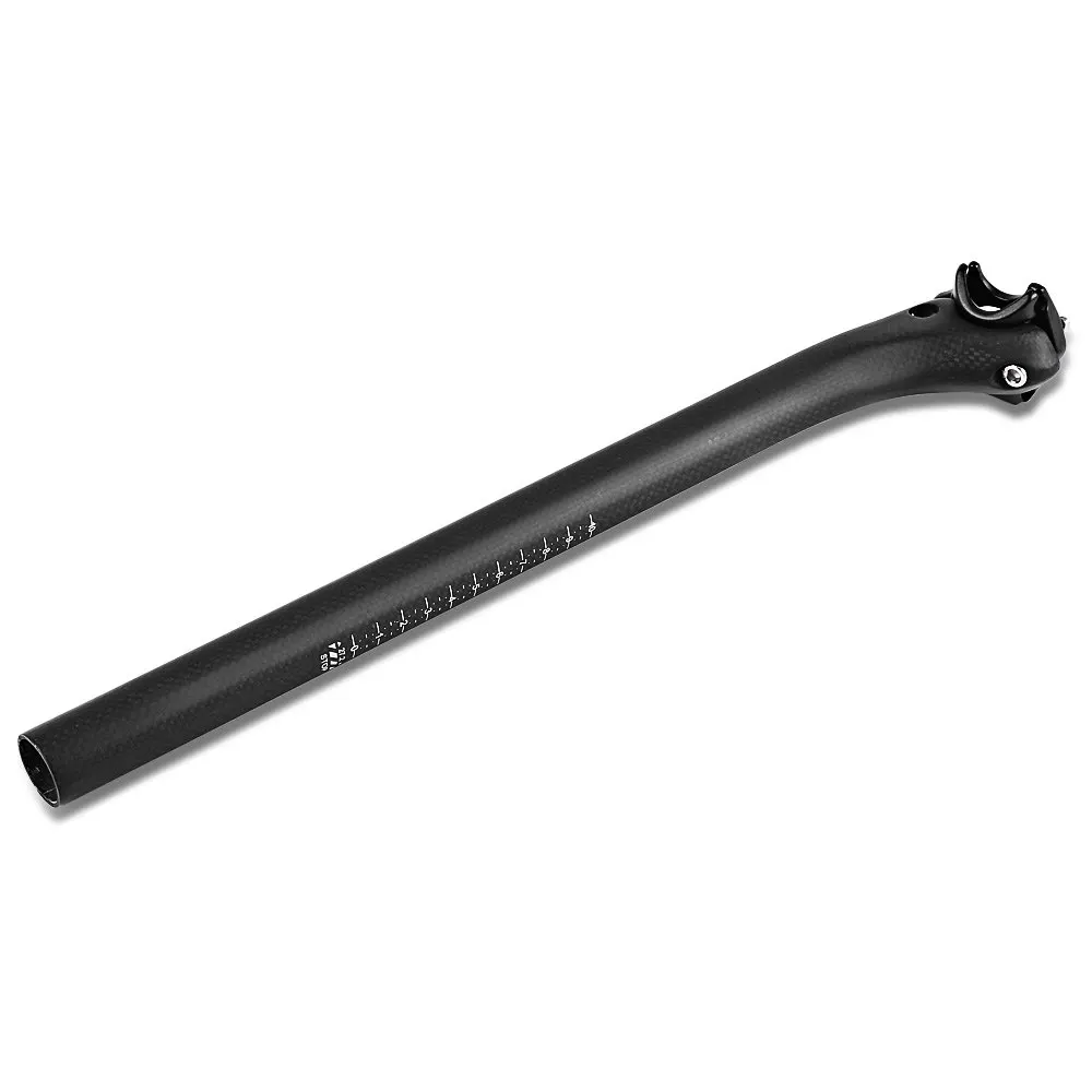 400mm Length Top Super Carbon Bicycle Seat Post With screws Saddle Pole