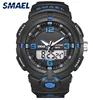 SMAEL – montre de Sport à Quartz pour homme, marque de luxe, résistante à l'eau, style militaire, grande taille, Led 2022, 8017 ► Photo 1/6