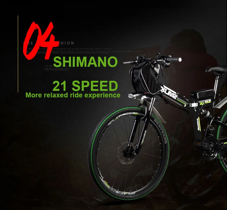 Top 26 Electric Bicycle 48V500W Motor Electric Mountain Bike Lithium Battery smart LCD Ebike assist pas bicycle range 60km 40km/h 4