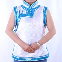Ms. Mongolia vest Mongolia female costumes Mongolian clothing waiter Chaleco de Mongolia veste de mongolie