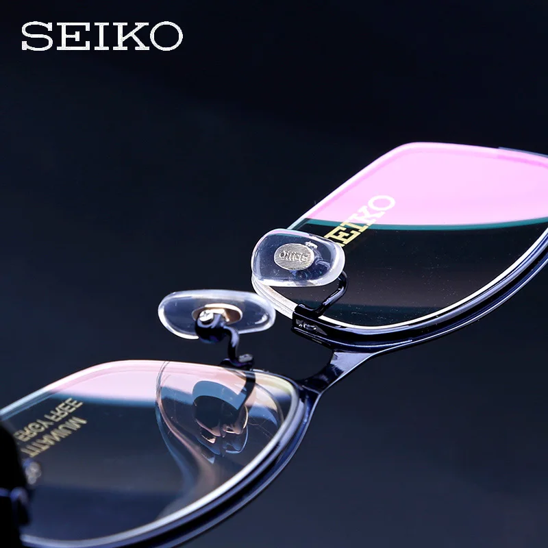 SEIKO, оптические очки, оправа для мужчин, Бета, титан, полуоправы, очки, очки, мужские, по рецепту, оправа для глаз HC1021