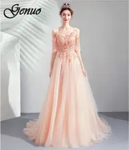 Genuo 2019 Fashion women summer maxi beach dress green v neck long dresss bohemian lantern sleeve boho dress femal party dress casual v neck long lantern sleeve women s green dress