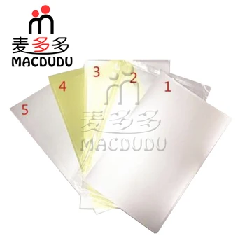 

New 5pcs/set LCD Backlight for MacBook Air 11" A1370 A1465 LCD Display Backlight Back Rear Reflective Sheets Paper