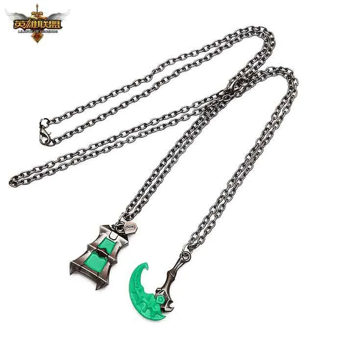 LOL Thresh Alloy Necklace Set of 2 pcs League of Legends The Chain