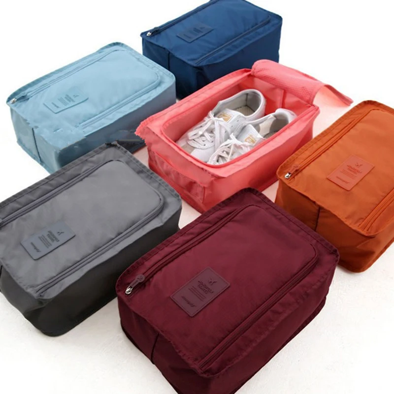 

NIIFAWH Shoe Storage Bag Organizer Multi-Function Travel Folding Shoe Bag Portable Storage Bag Travel Shoe Bag Portable Shoe Box