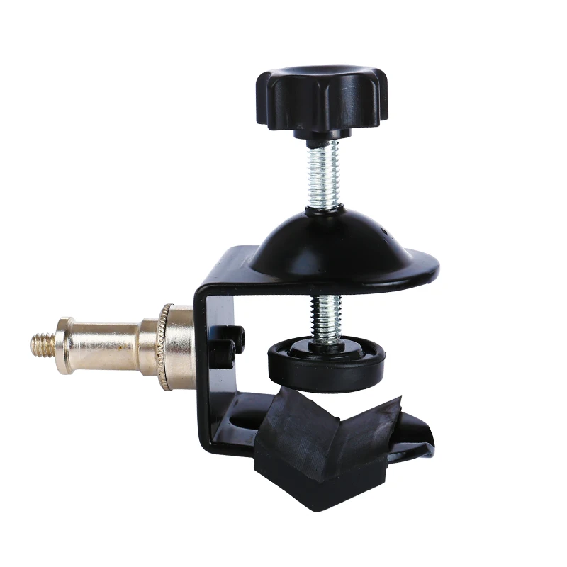 

High Quality Heavy Duty Clip Clamp C / U Type Photo Studio Light With Stand 1/4" Screw For Studio Flash