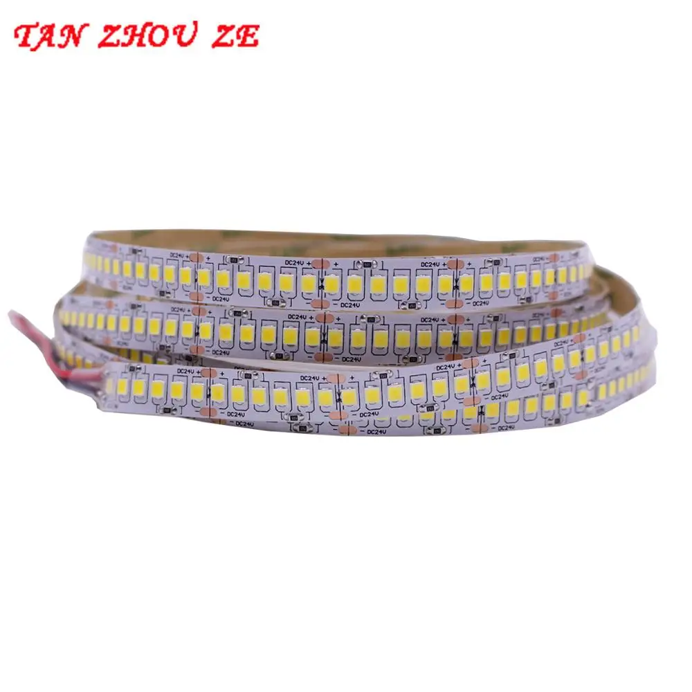 US $11.60 1800lmM High CRIGt80 5m 1200 LED 2835 Bande LED 12V 24v Lights Sttrip Flexible Llight 240 LedM LED Strip White Warm White