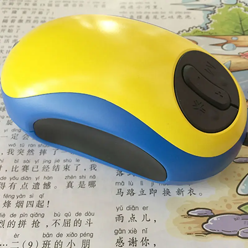 

1x-3.5x Wired Electronic Reading Aid Mouse Magnifier TV/AV Output Mouse Shape 20x-70x Magnifier for Low Vision Aids